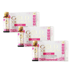 Gold Collagen Pure 10 x 50ml - 3-pack