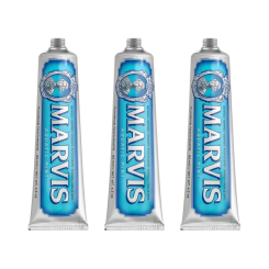 Marvis Tandpasta Aquatic Mint 85 Ml - 3-Pack