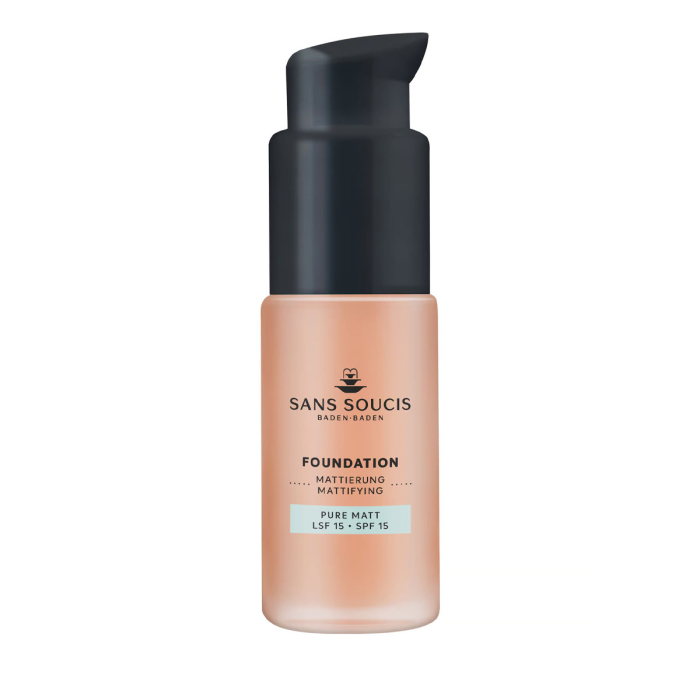 Sans Soucis Pure Matt Foundation SPF15 20 Natural Beige - 30ml